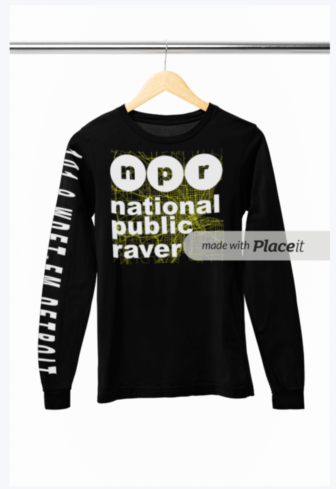 National Public Raver Long sleeve