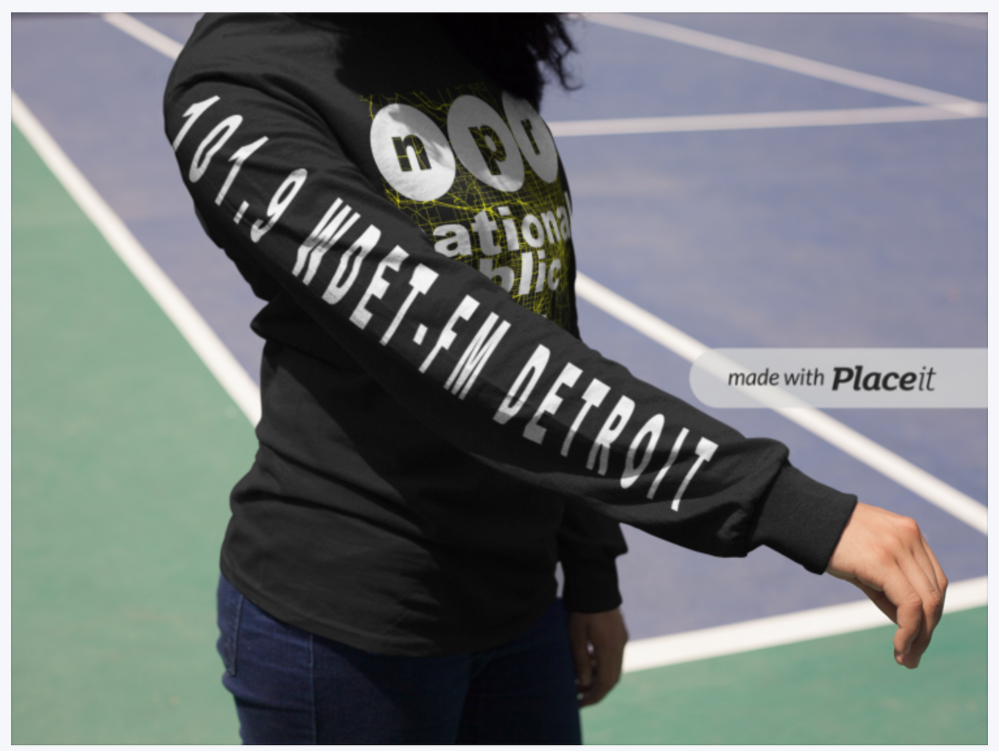 National Public Raver Long sleeve