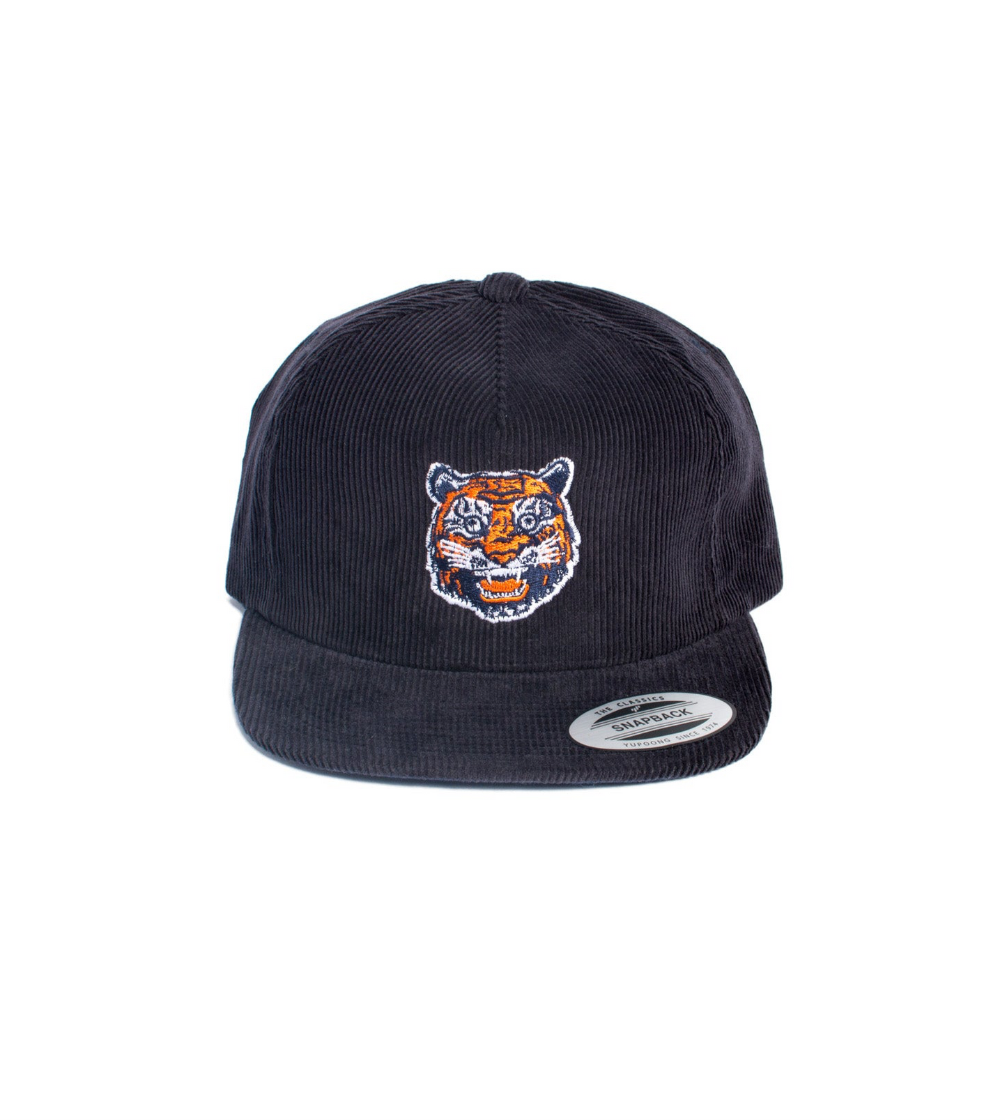 Corduroy Tiger Face Cap