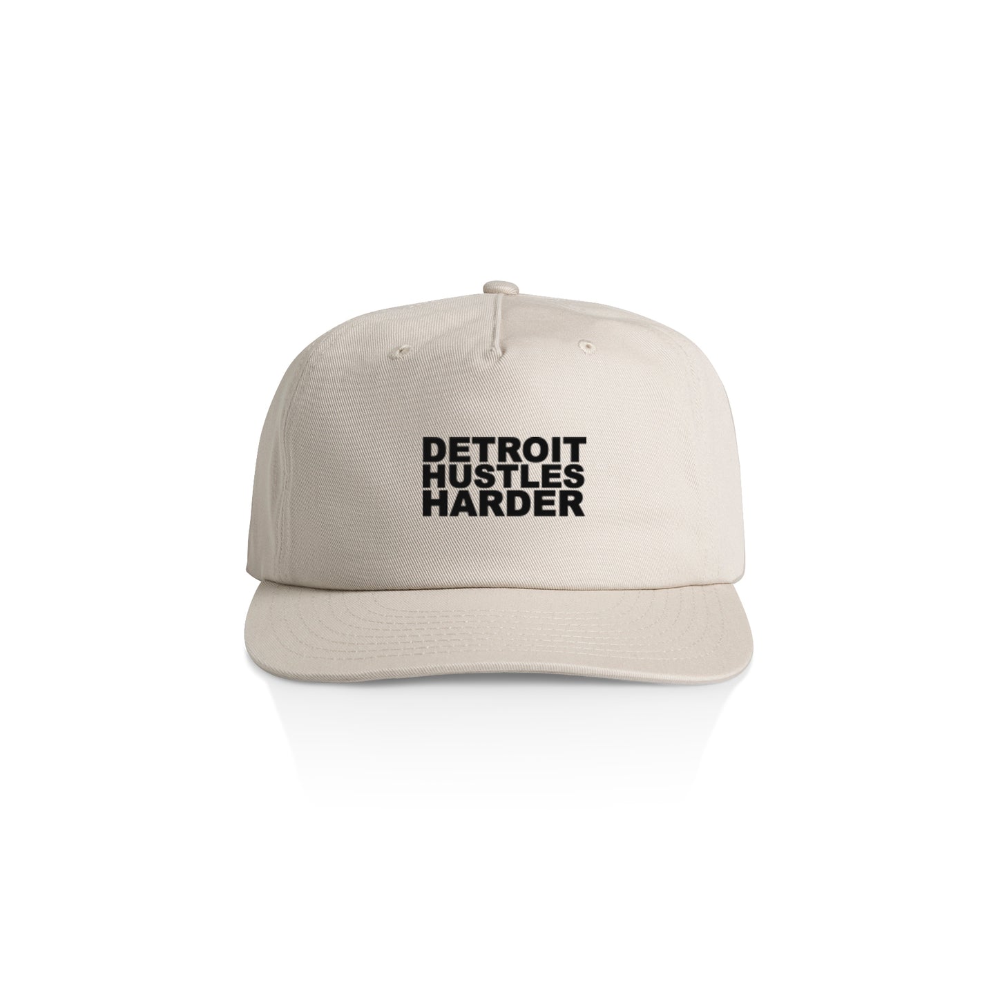 Basic Detroit Hustles Harder® Cotton Cap