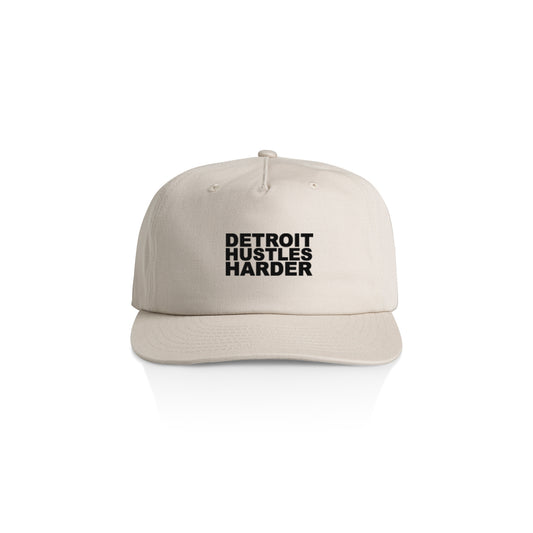 Basic Detroit Hustles Harder® Cotton Cap