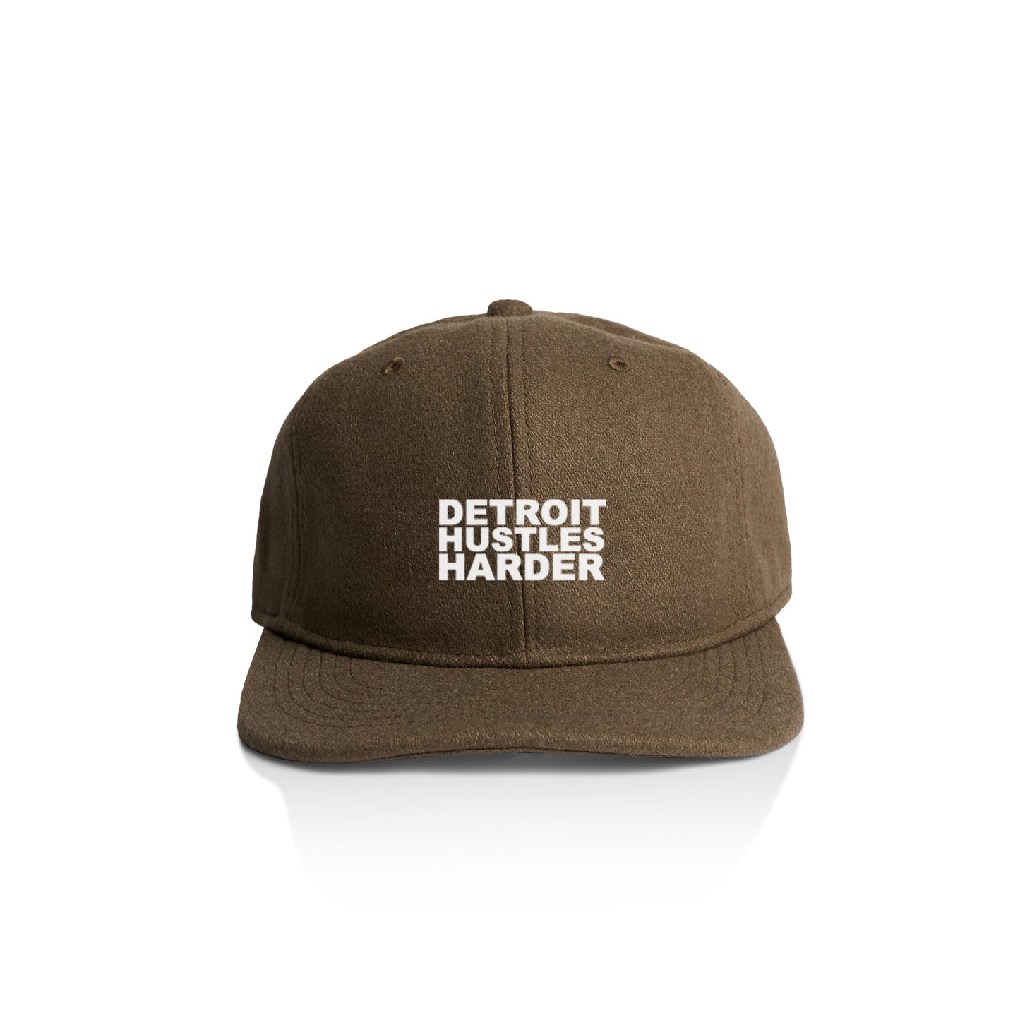 Basic Wool Detroit Hustles Harder® Embroidered Cap