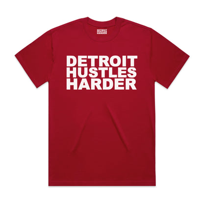 Basic Detroit Hustles Harder® Tee