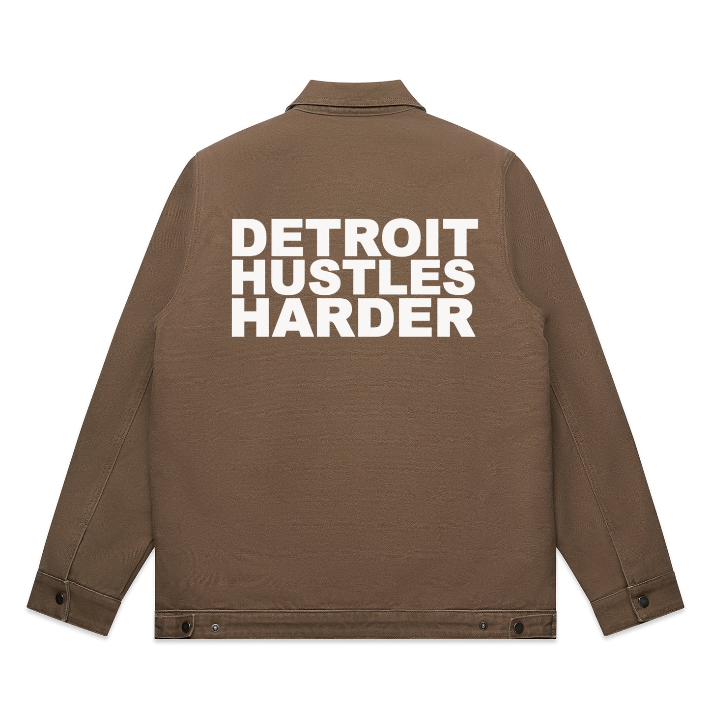 Heavy Canvas Detroit Hustles Harder® Work Jacket