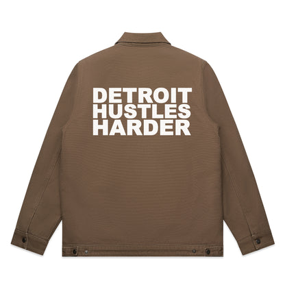 Heavy Canvas Detroit Hustles Harder® Work Jacket