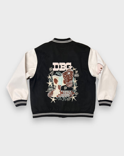 "Books Before Boxing" Varsity Jacket