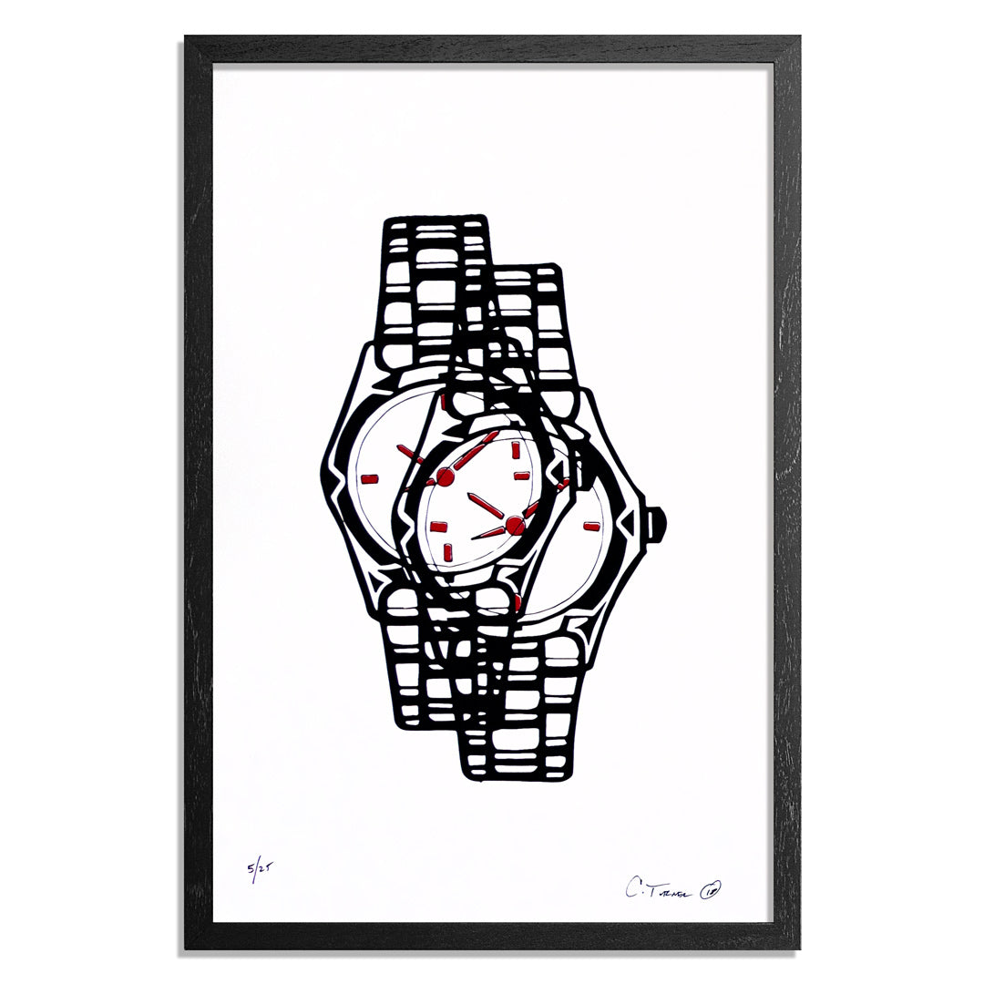 Wristwatch Print, Prints, Chris Turner - DETROIT HUSTLES HARDER®