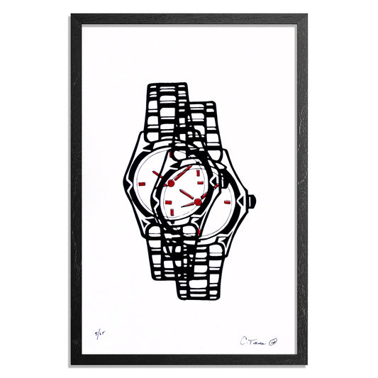 Wristwatch Print, Prints, Chris Turner - DETROIT HUSTLES HARDER®