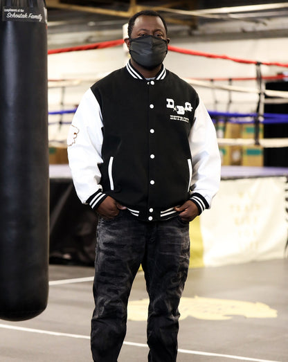 "Books Before Boxing" Varsity Jacket