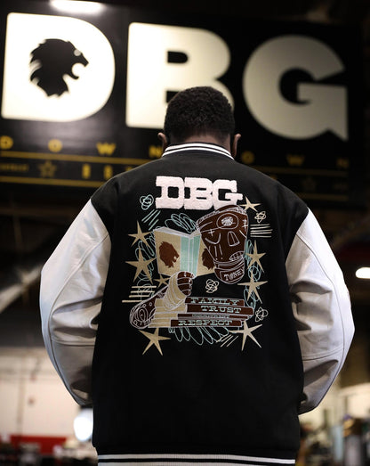 "Books Before Boxing" Varsity Jacket